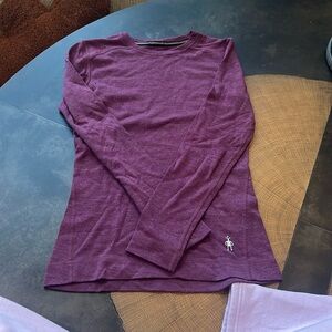 Smartwool xS Purple Long Sleeve Merino 250 Wool Shirt